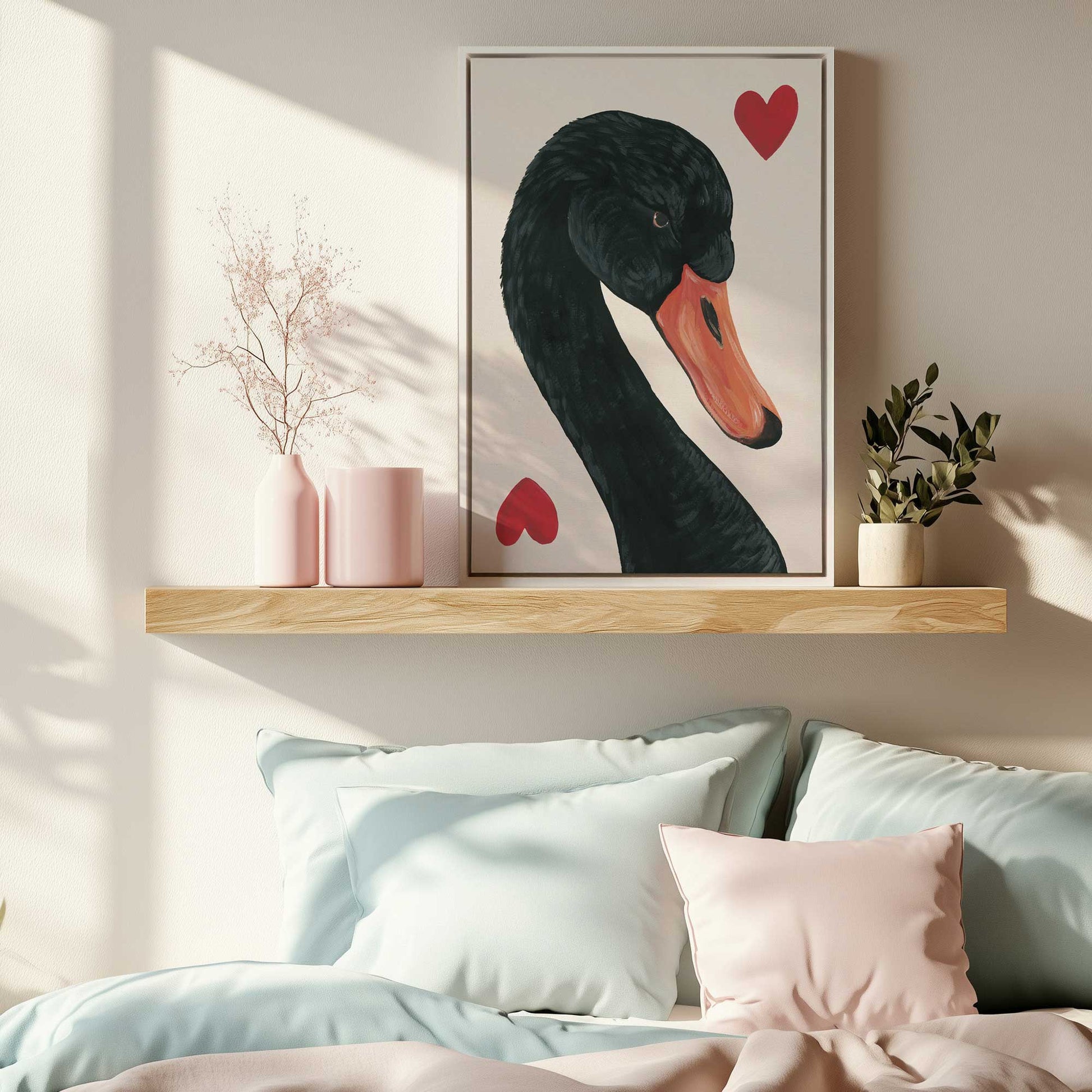 Picture of art in a room