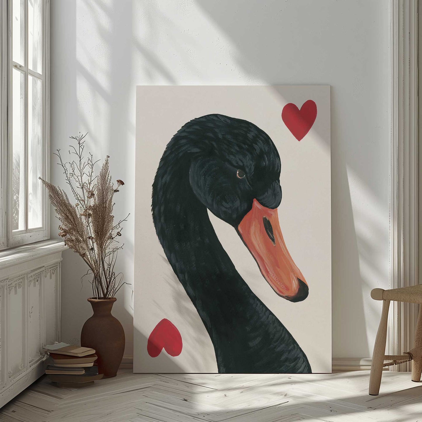 Picture of art in a room