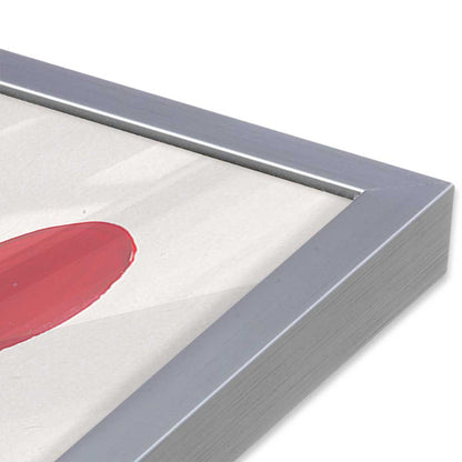 [Color:Polished Chrome], Picture of art in a Polished Chrome frame at an angle