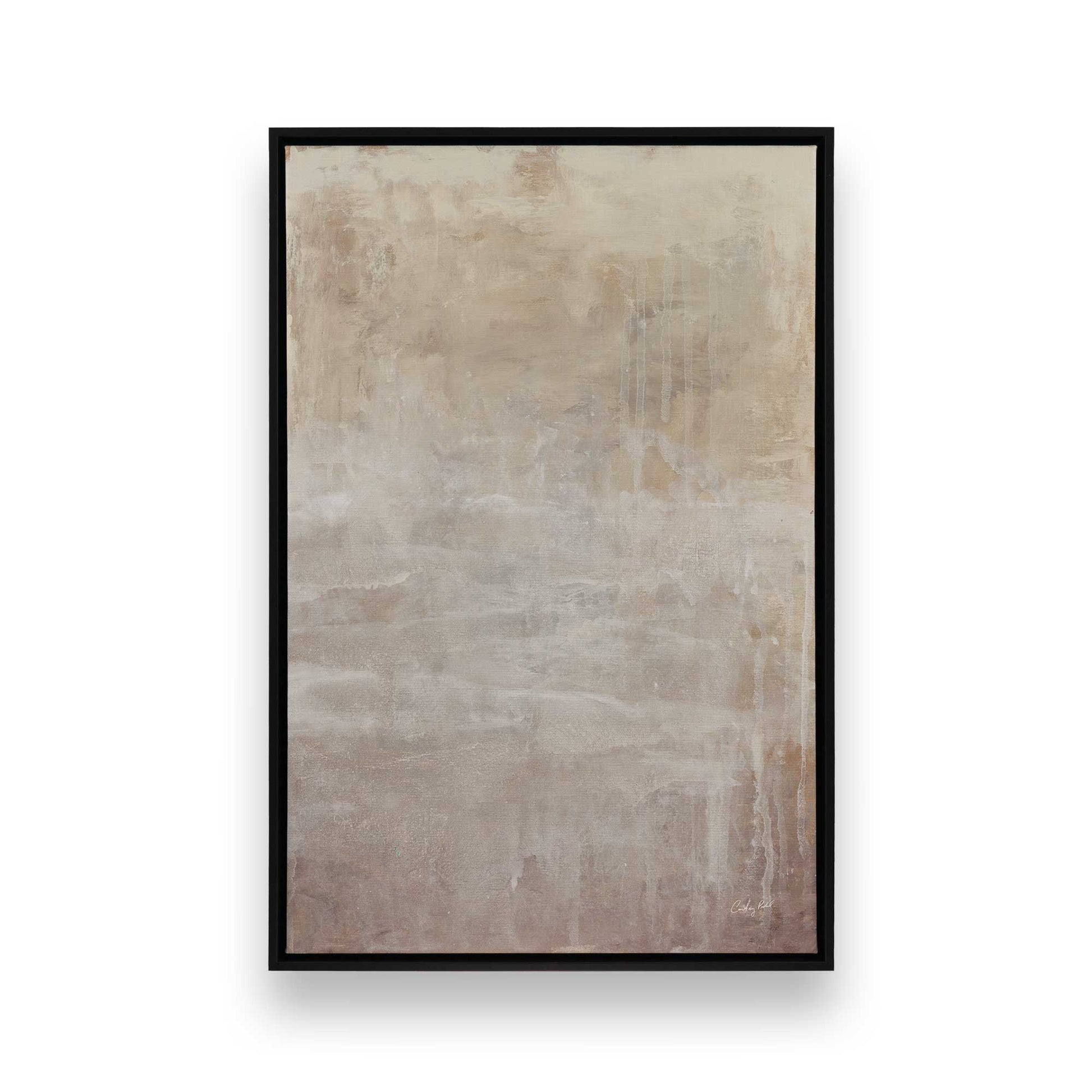 [Color:Satin Black], Picture of art in a Satin Black frame