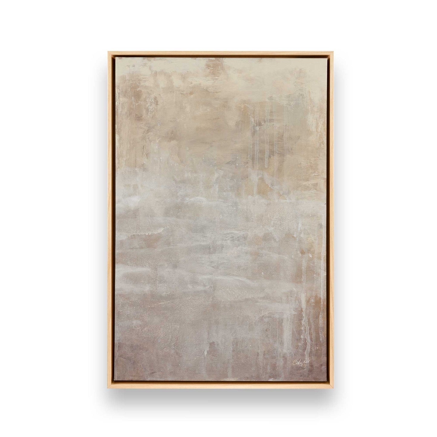 [Color:American Maple], Picture of art in a American Maple frame