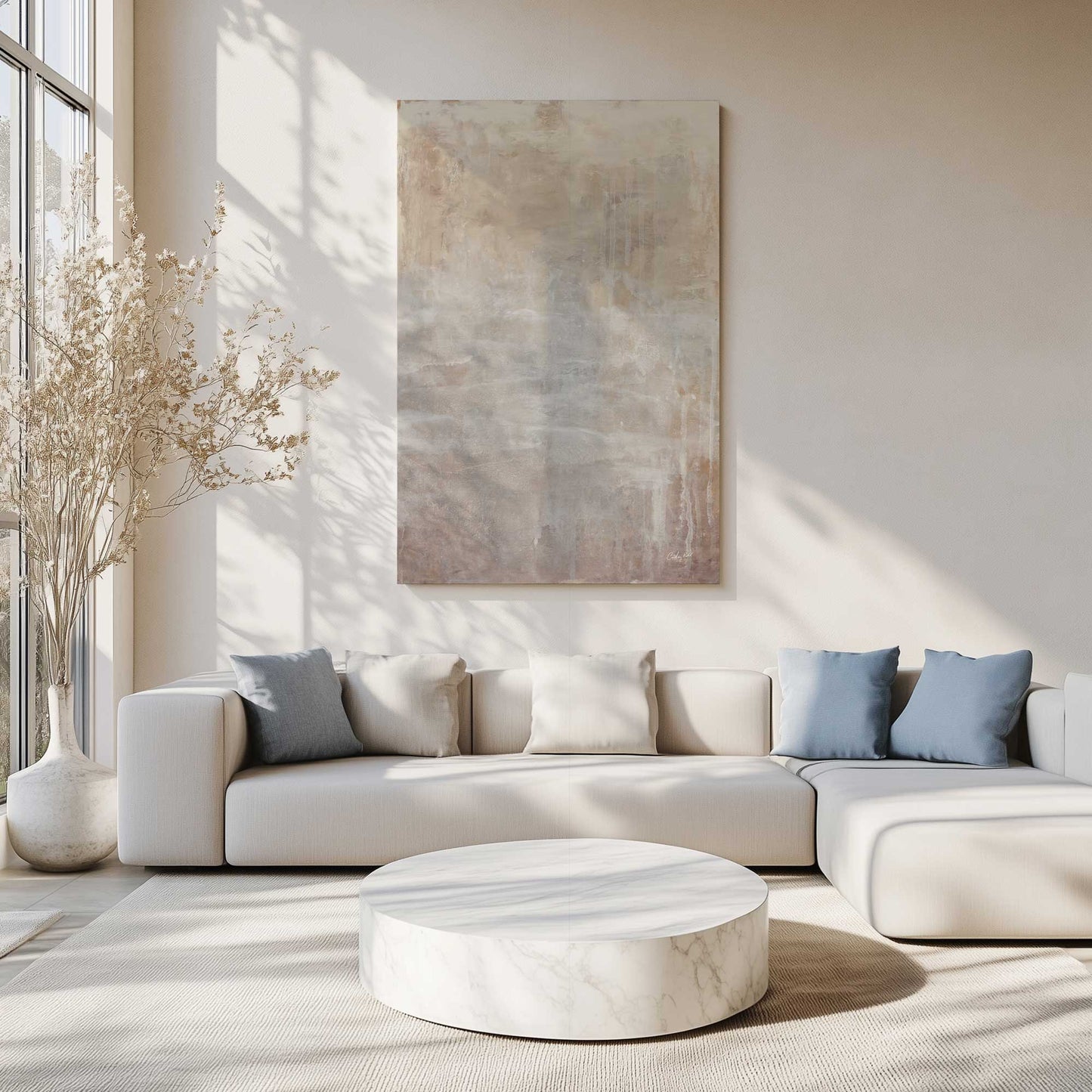 Picture of art in a room