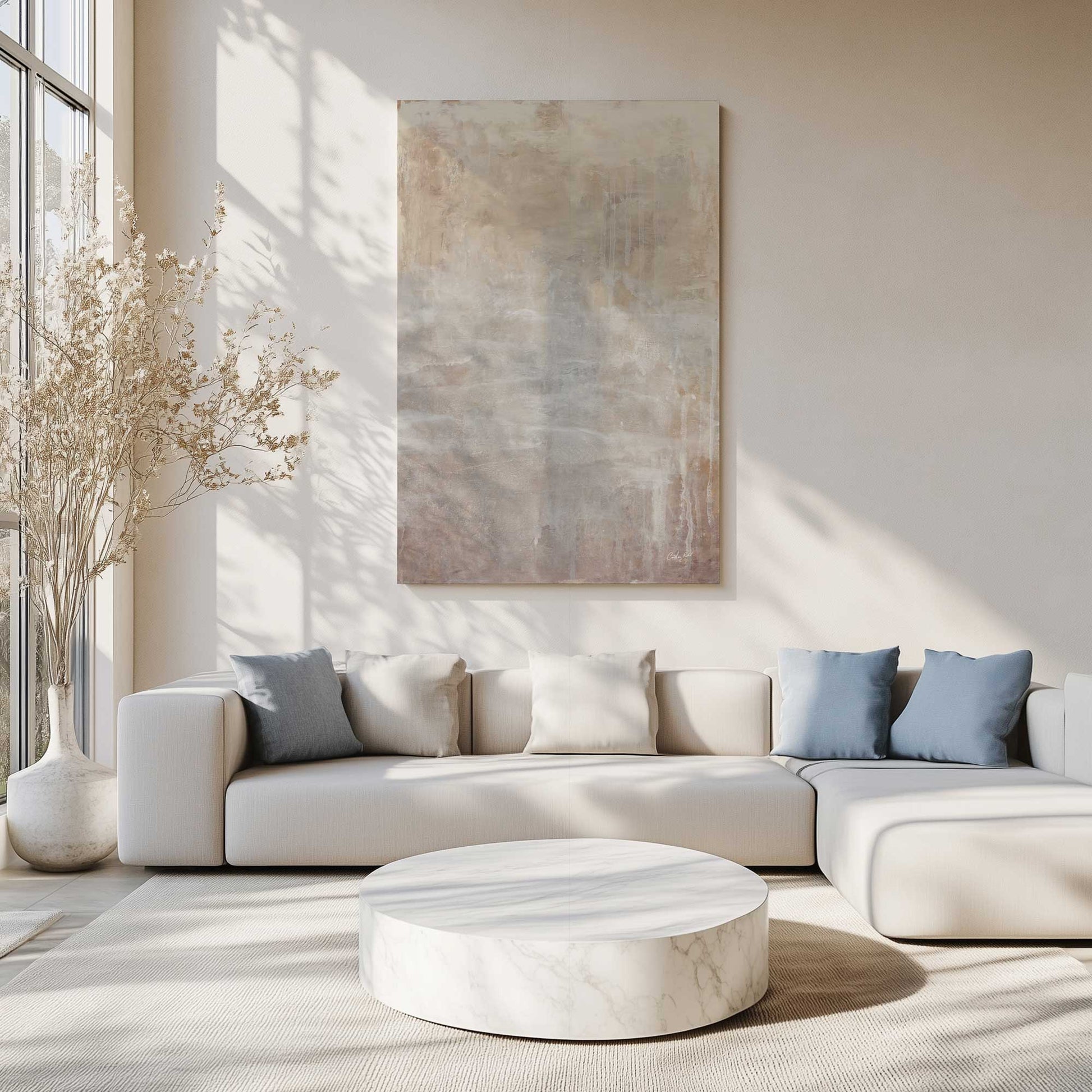 Picture of art in a room