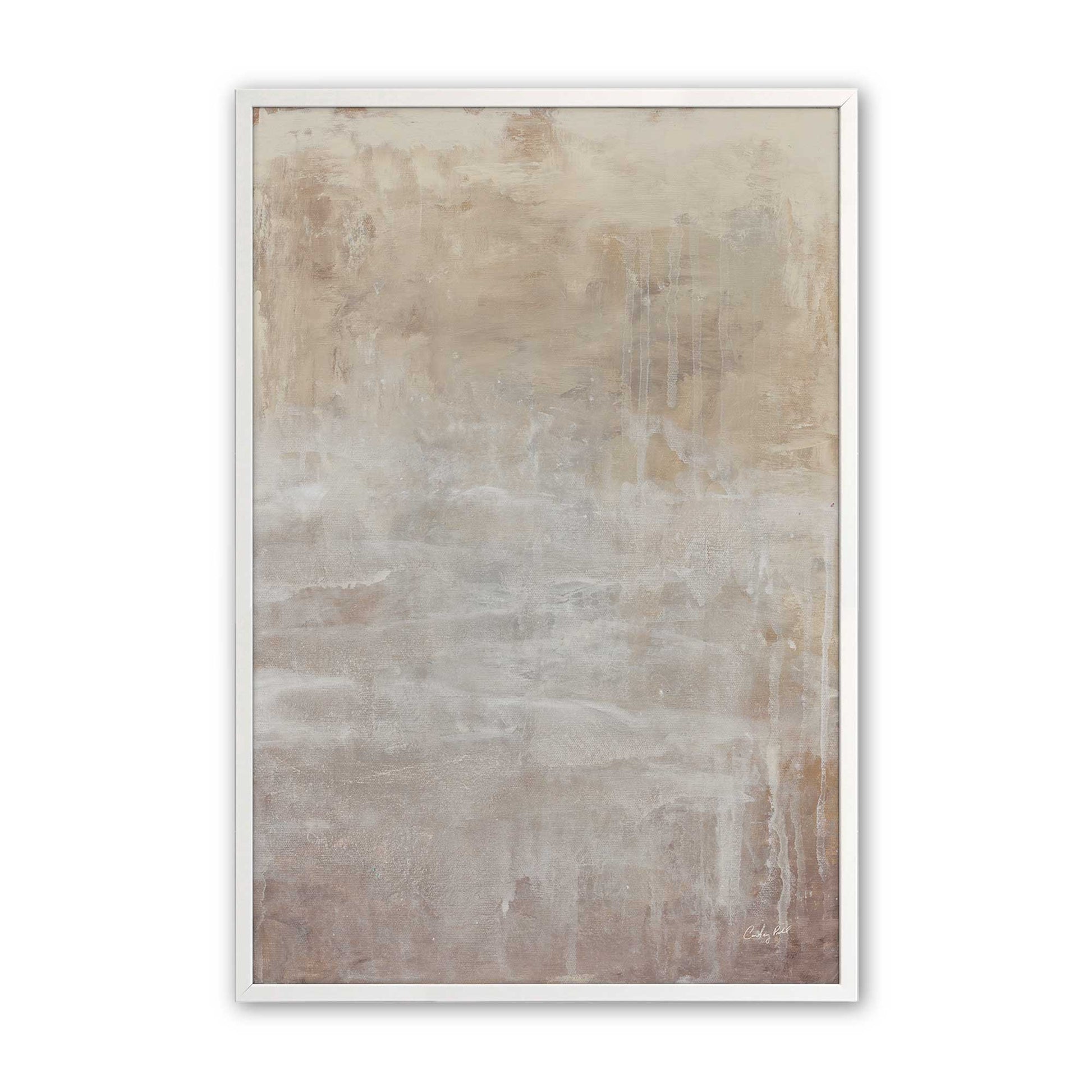 [Color:Opaque White], Picture of art in a Opaque White frame