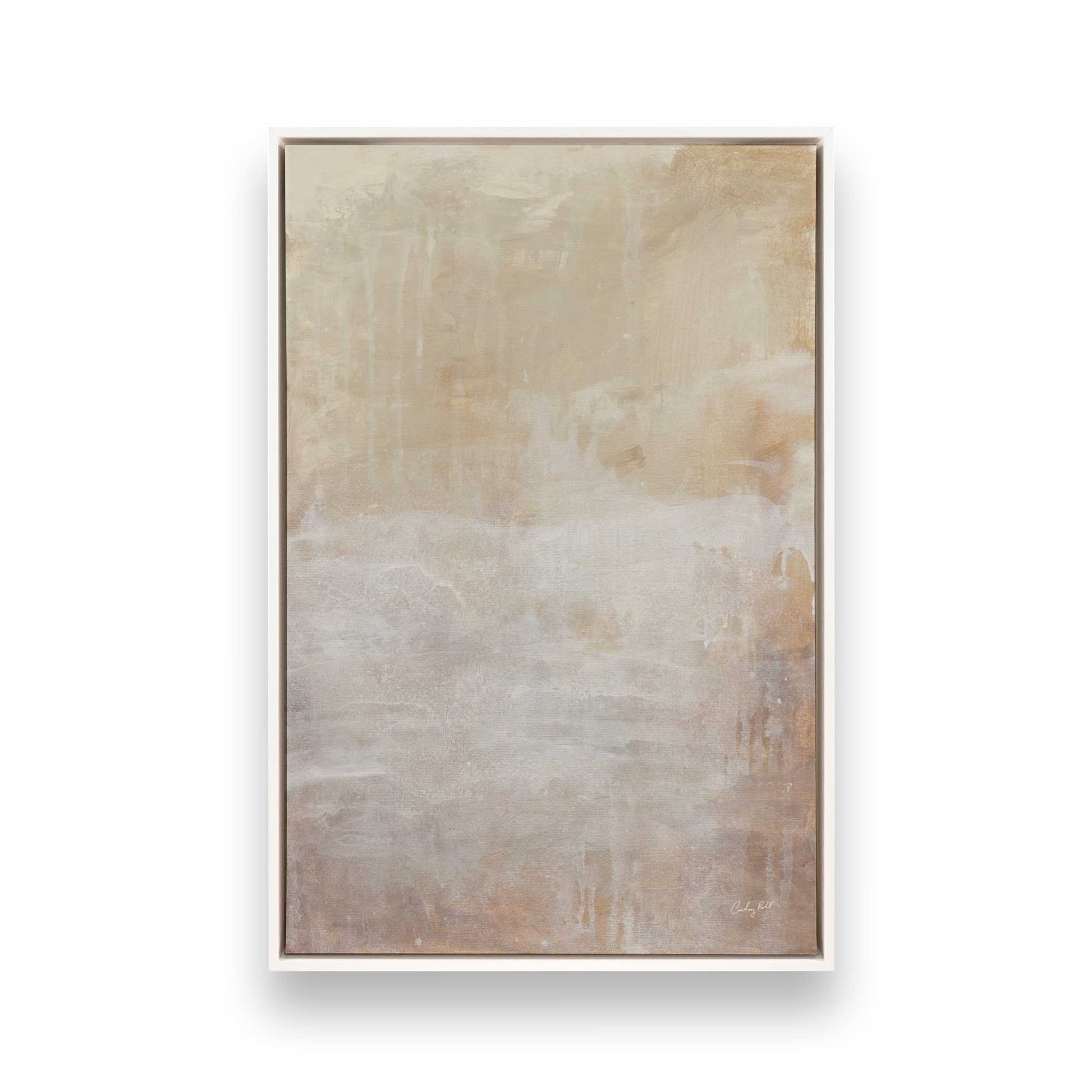 [Color:Opaque White], Picture of art in a White frame