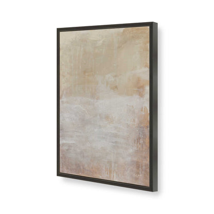 [Color:Satin Black], Picture of art in a Satin Black frame of the corner