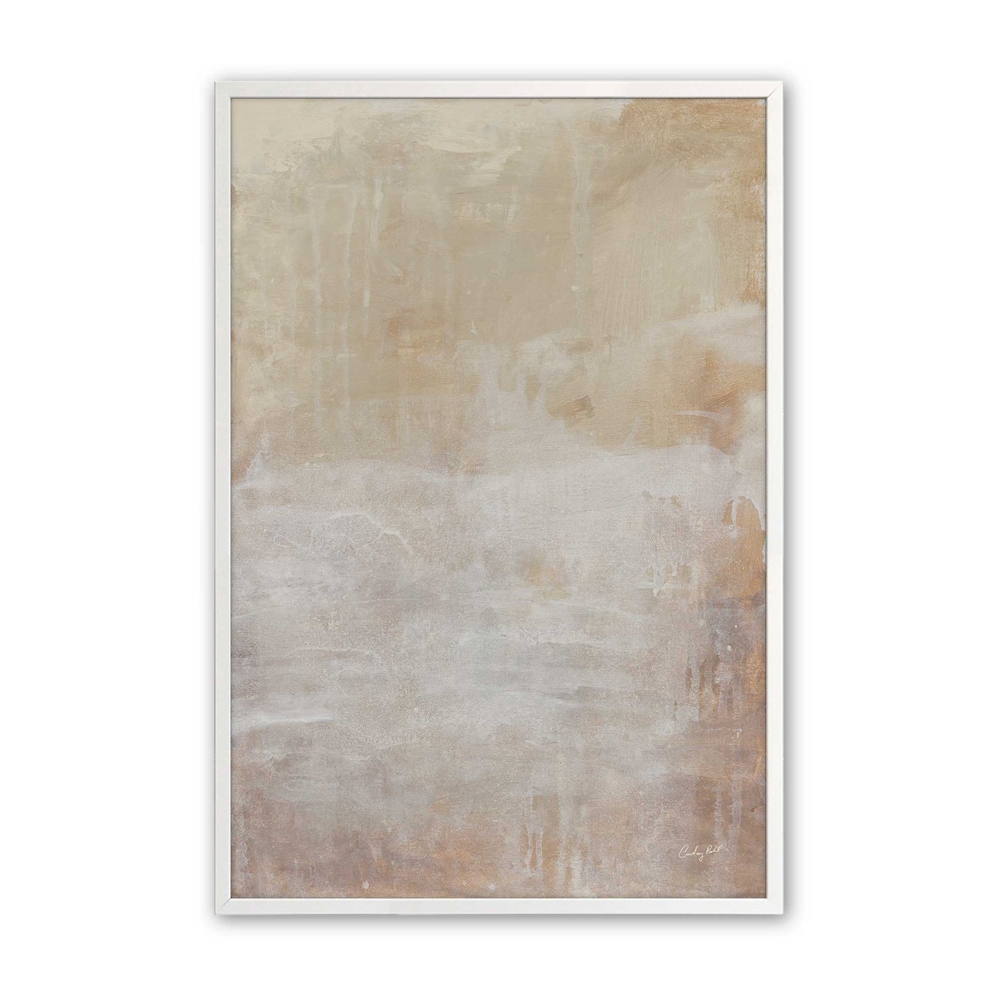 [Color:Opaque White], Picture of art in a Opaque White frame