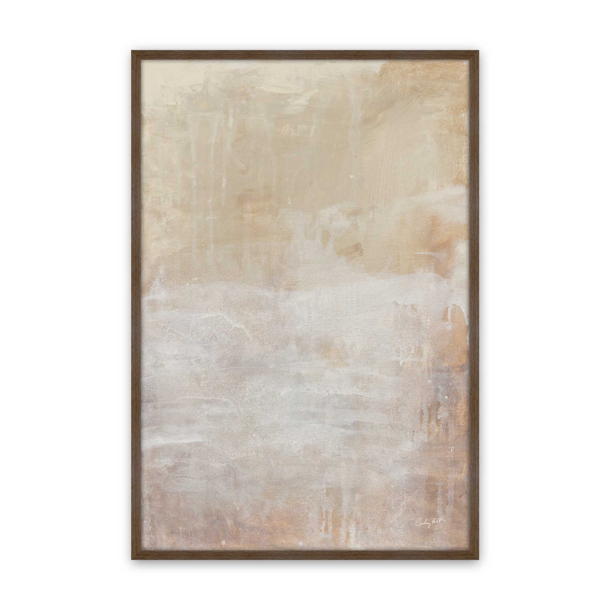 [Color:Walnut], Picture of art in a Walnut frame