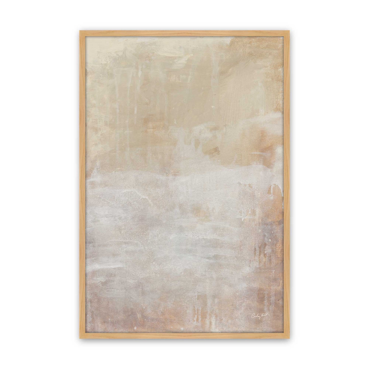 [Color:American Maple], Picture of art in a American Maple frame