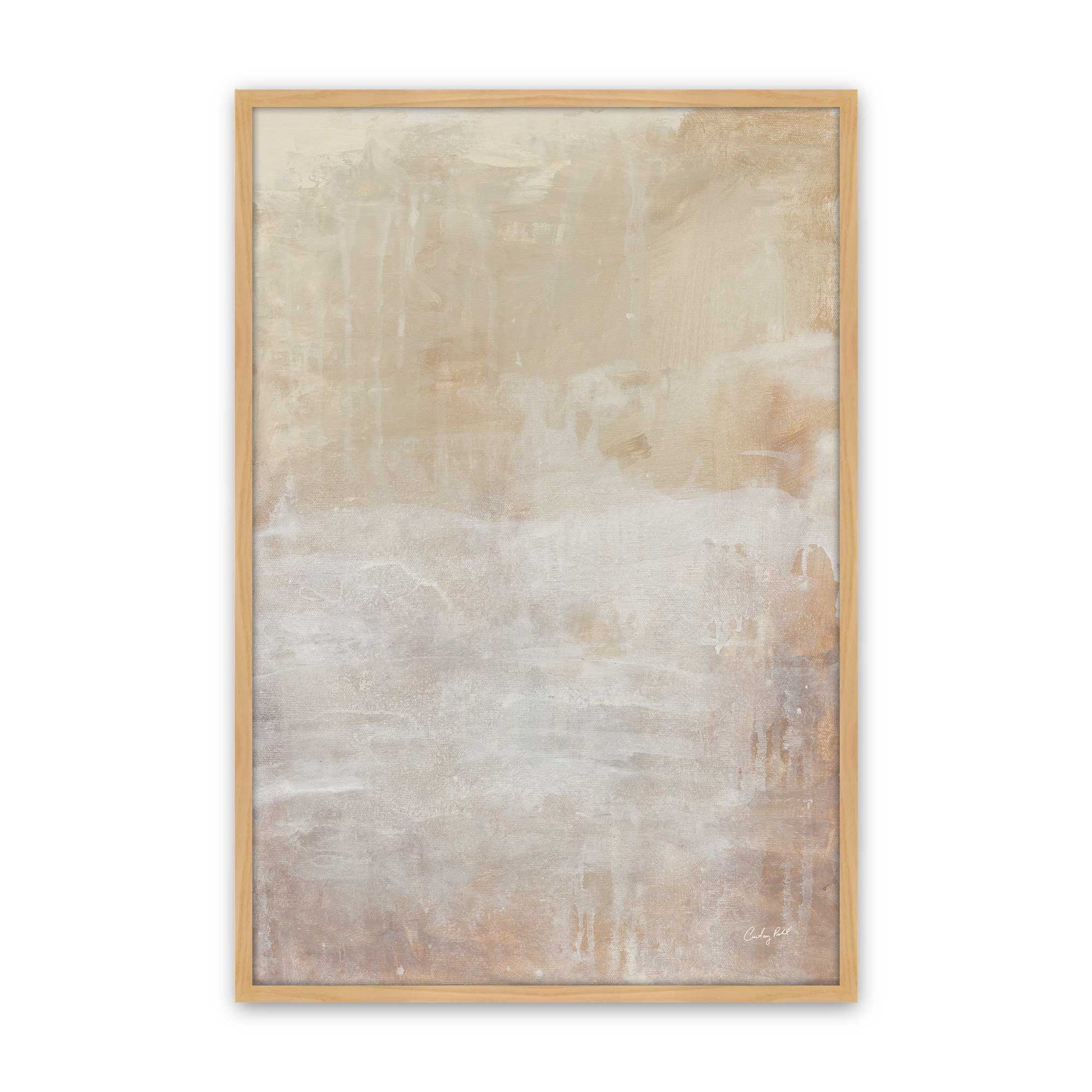 [Color:American Maple], Picture of art in a American Maple frame