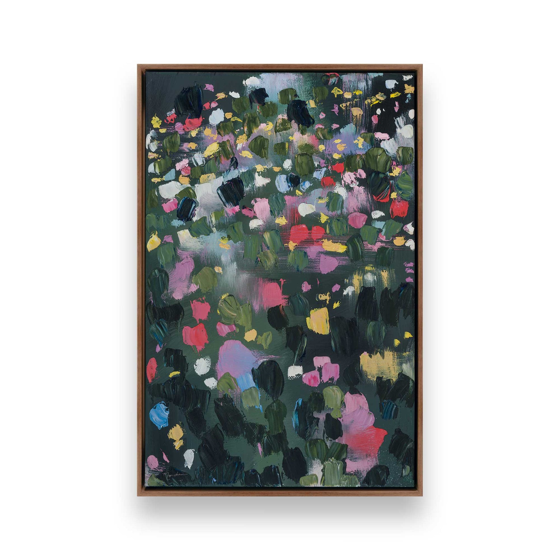 [Color:Walnut], Picture of art in a Walnut frame
