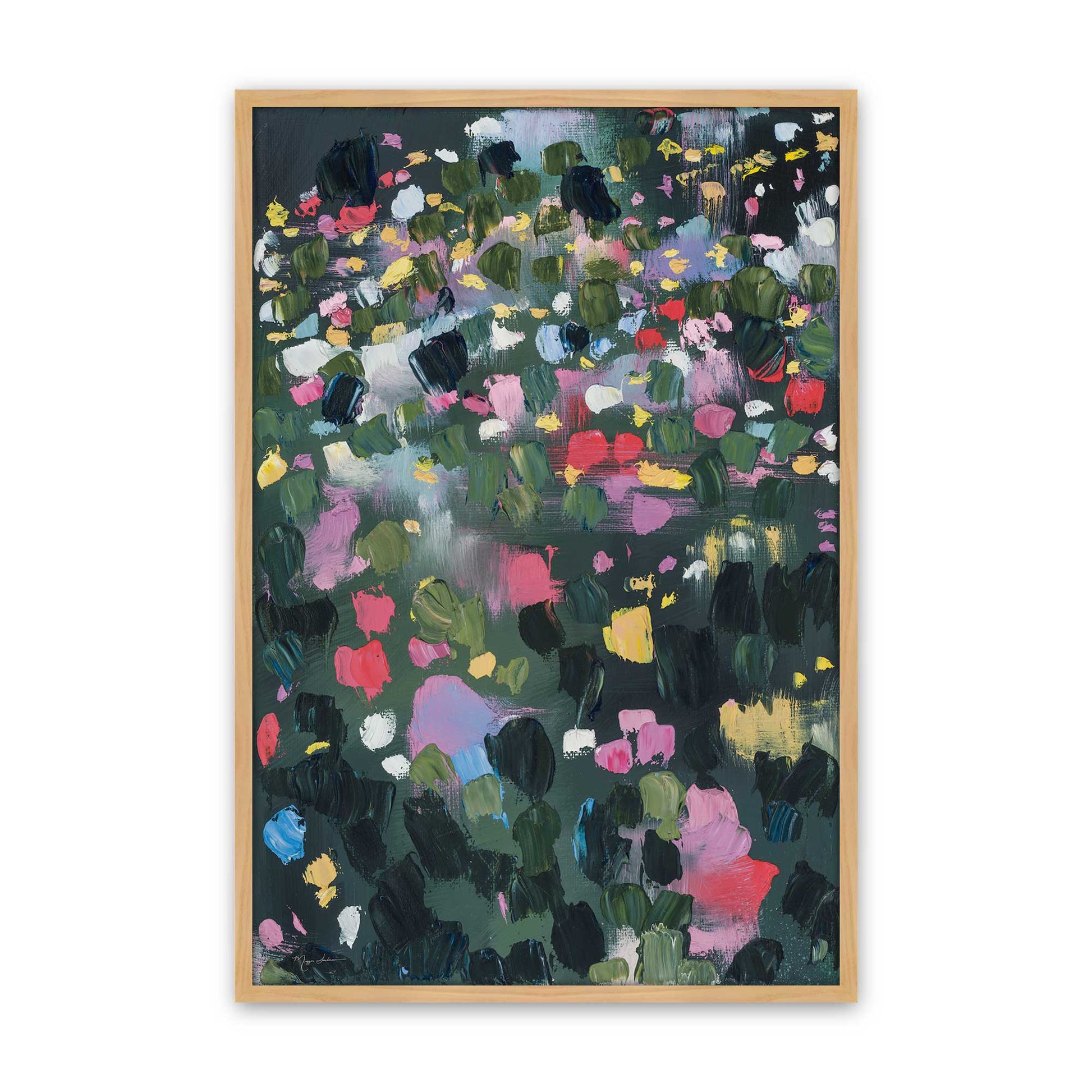 [Color:American Maple], Picture of art in a American Maple frame