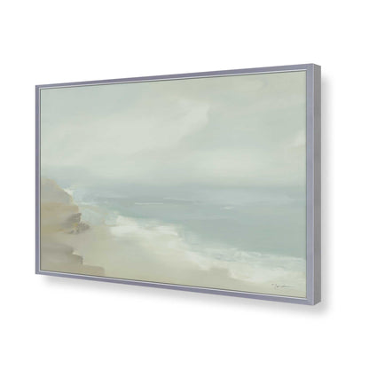 [Color:Polished Chrome], Picture of art in a Polished Chrome frame of the corner