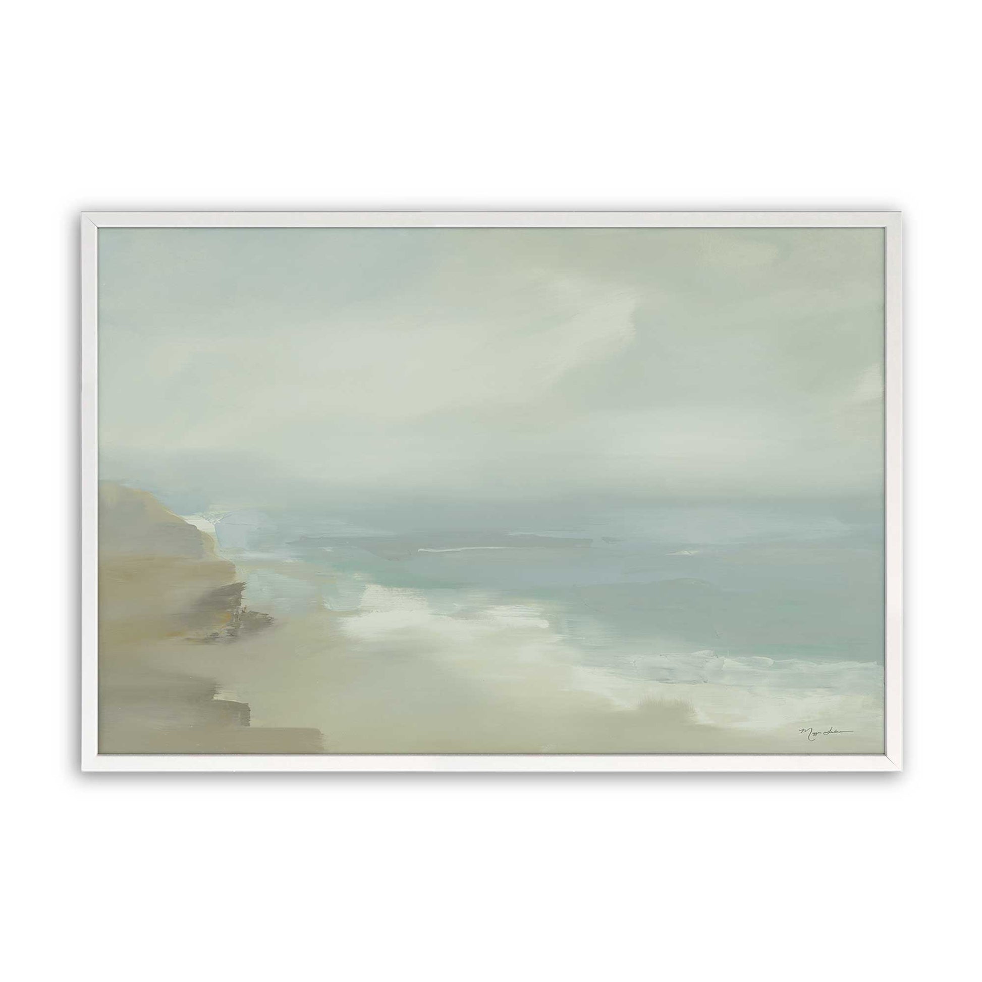 [Color:Opaque White], Picture of art in a Opaque White frame