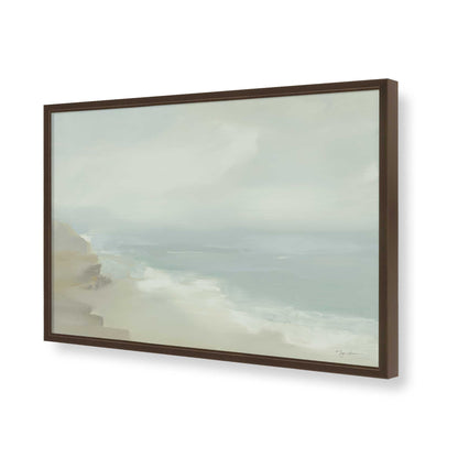 [Color:Brown], Picture of art in a Brown frame of the corner