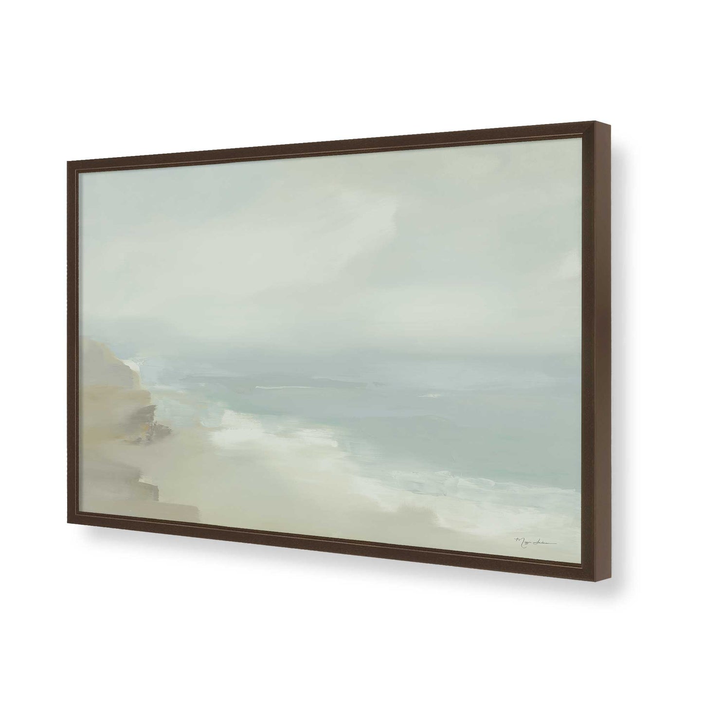 [Color:Belvinder Brown], Picture of art in a Belvinder Brown frame of the corner