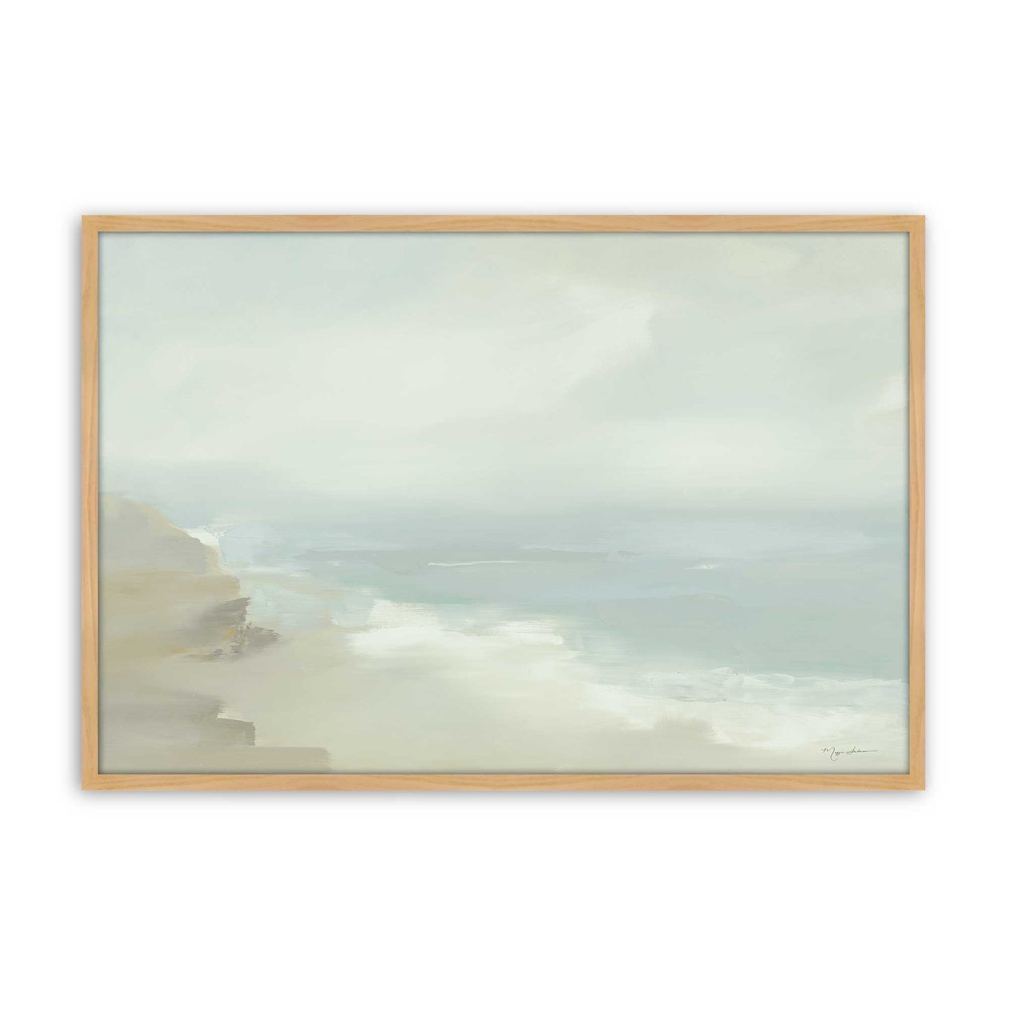 [Color:American Maple], Picture of art in a American Maple frame