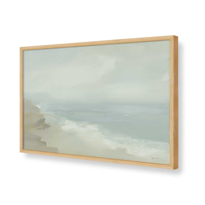 [Color:American Maple], Picture of art in a American Maple frame of the corner
