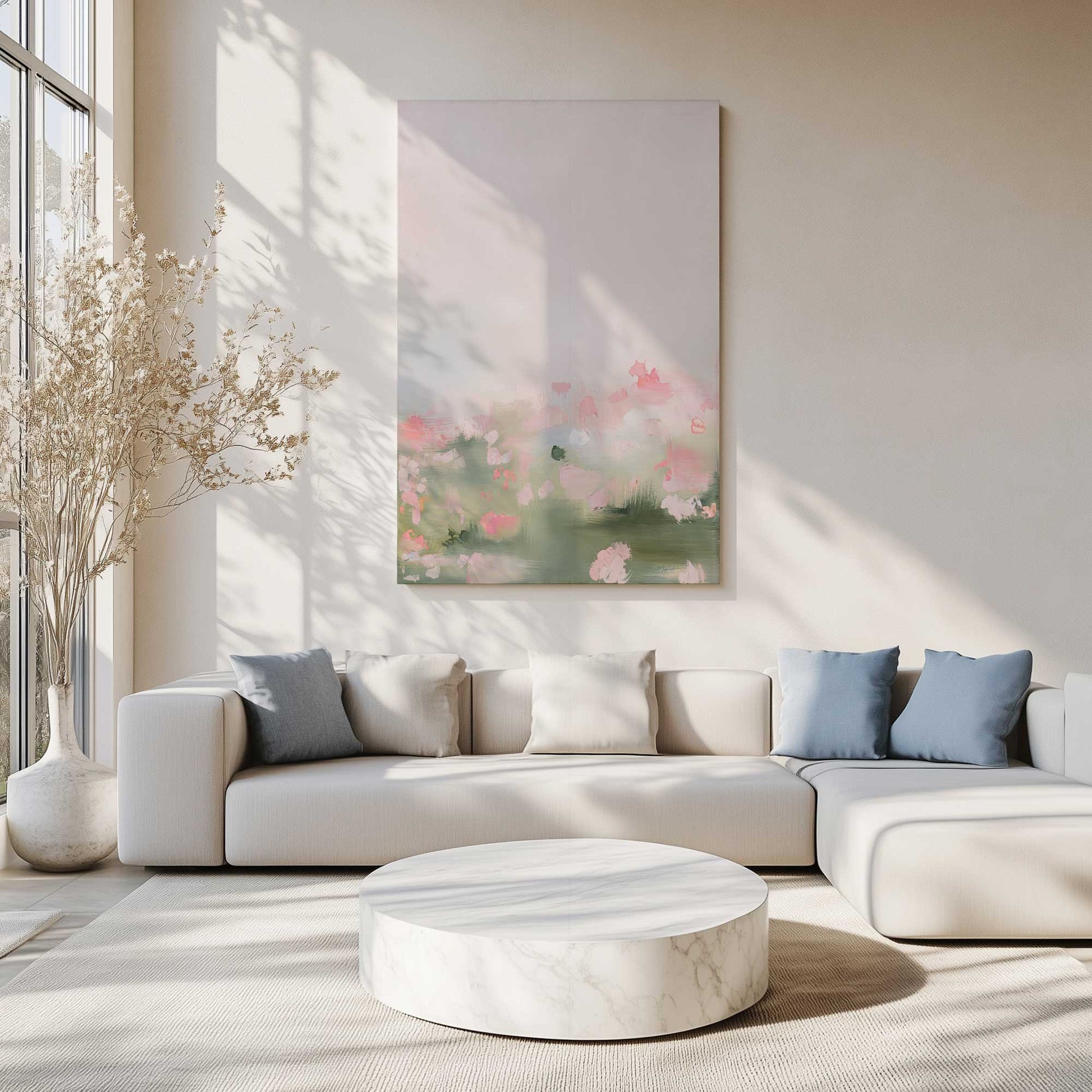 Picture of art in a room