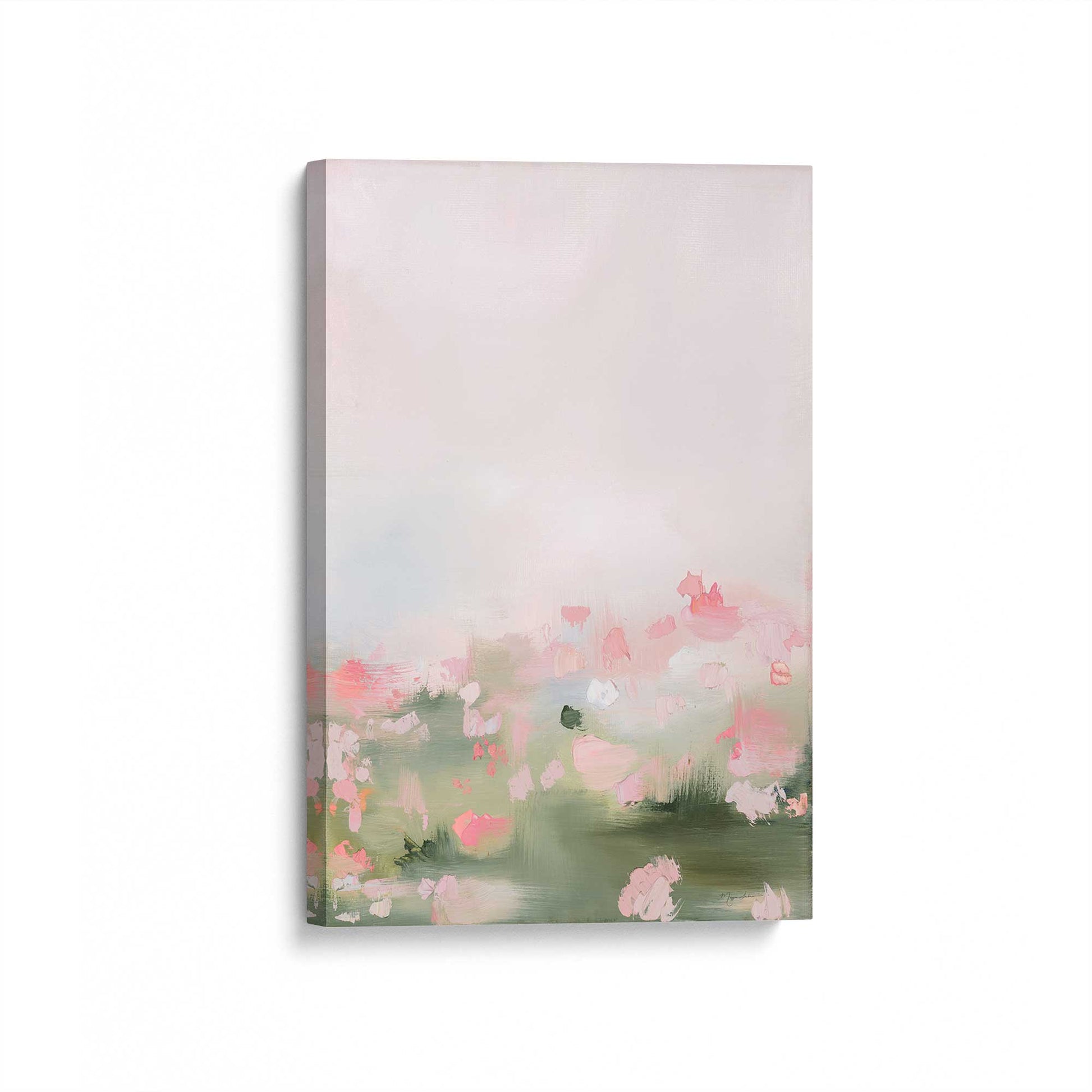 [Color:Stretched Canvas], Picture of art at an angle