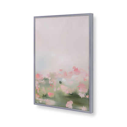 [Color:Polished Chrome], Picture of art in a Polished Chrome frame of the corner