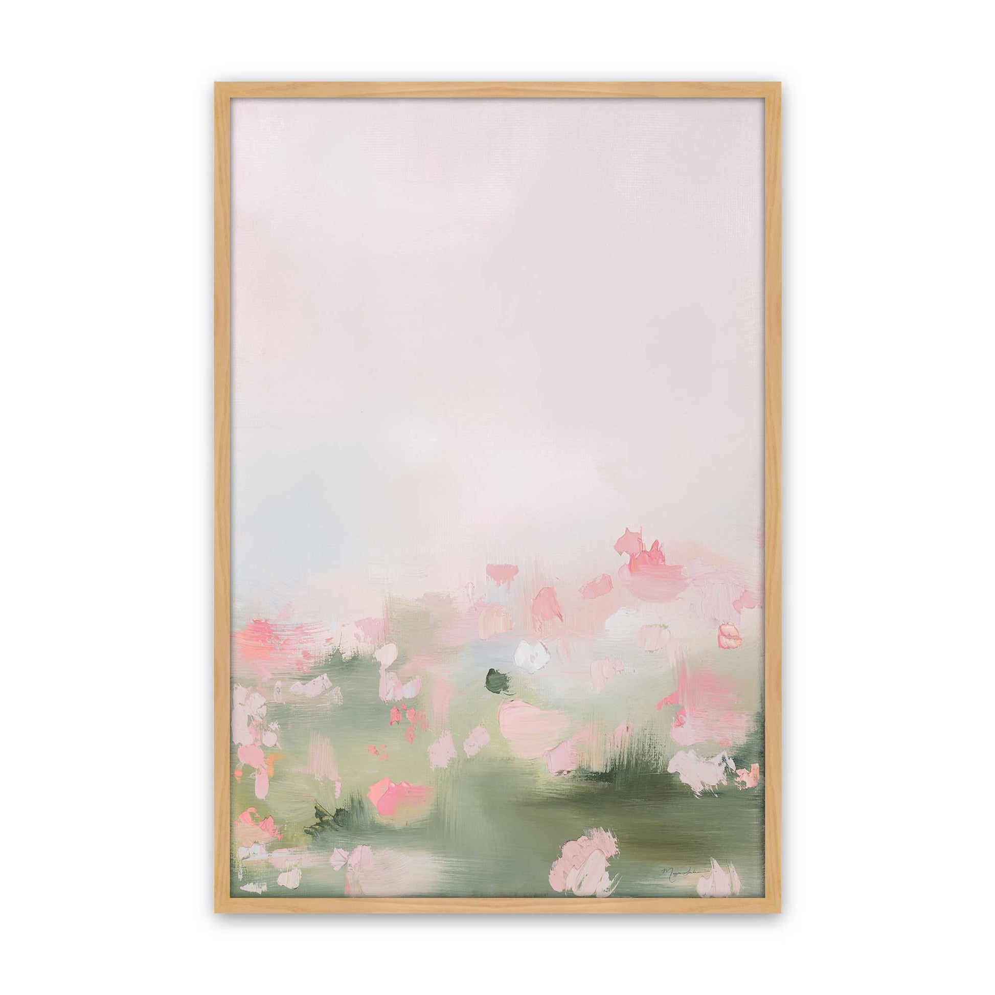 [Color:American Maple], Picture of art in a American Maple frame