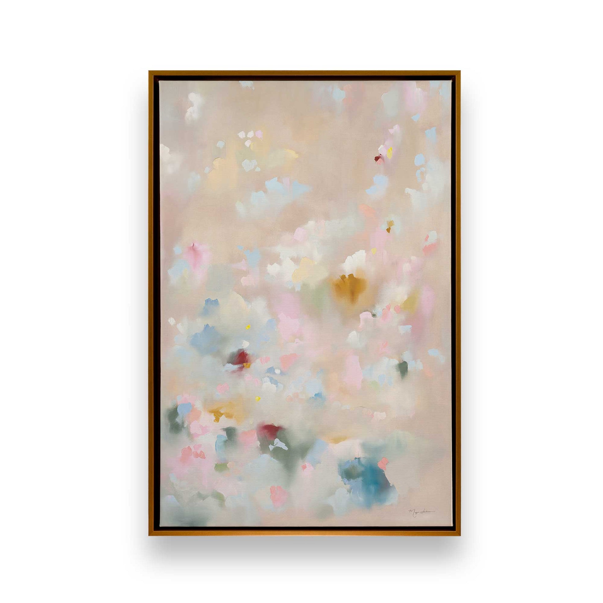 [Color:Polished Gold], Picture of art in a Polished Gold frame