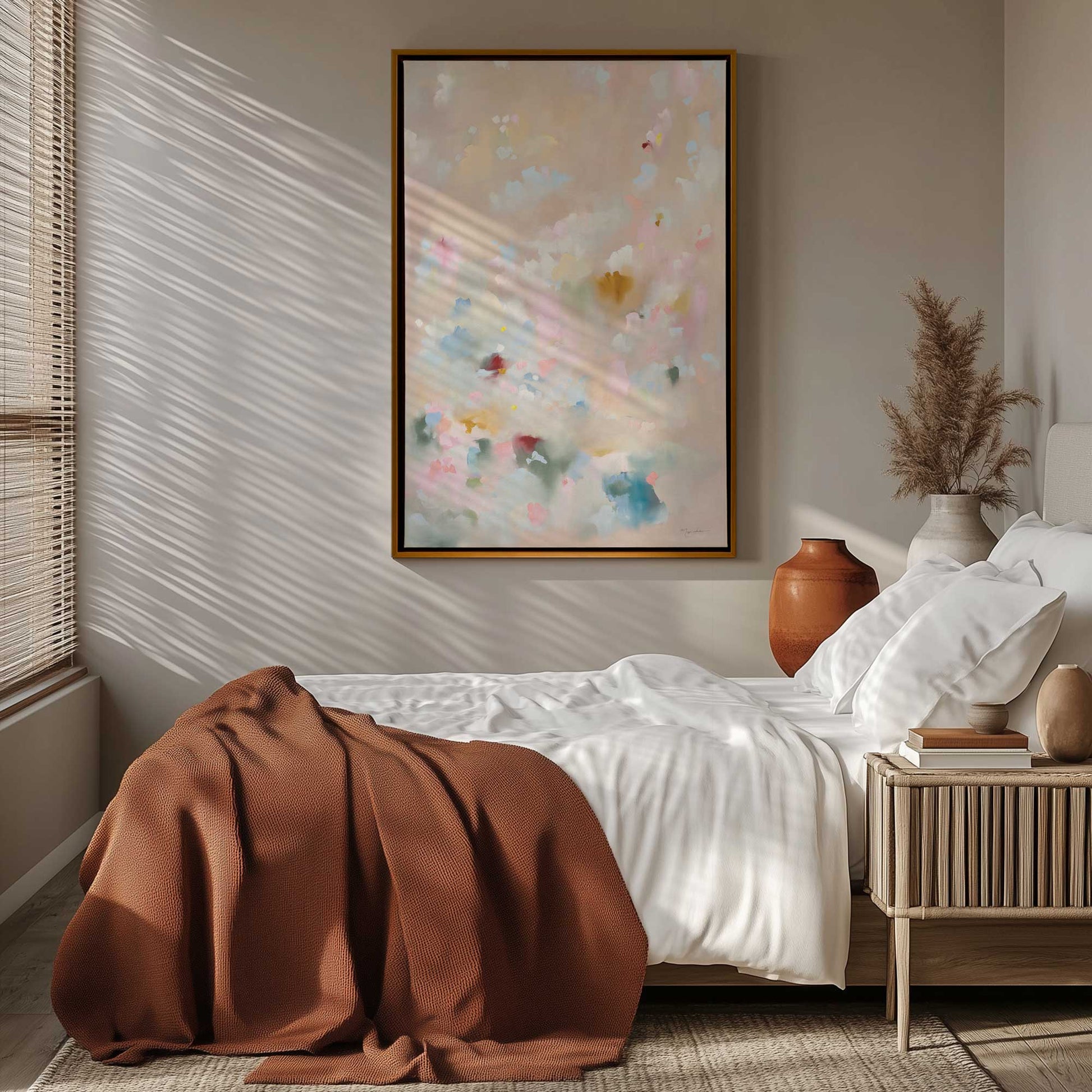 Picture of art in a room