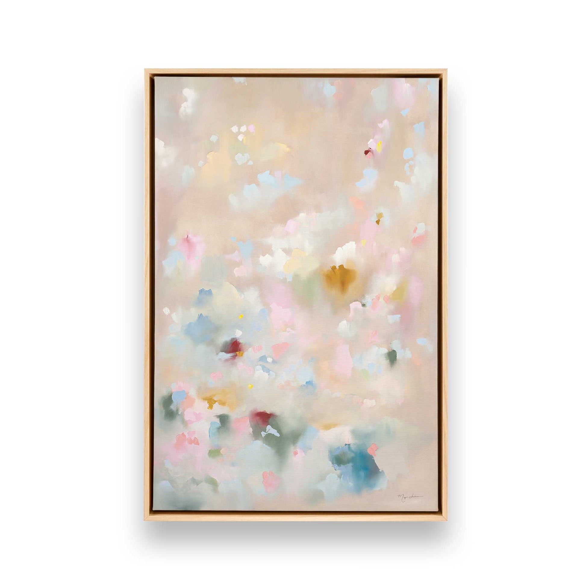 [Color:American Maple], Picture of art in a American Maple frame