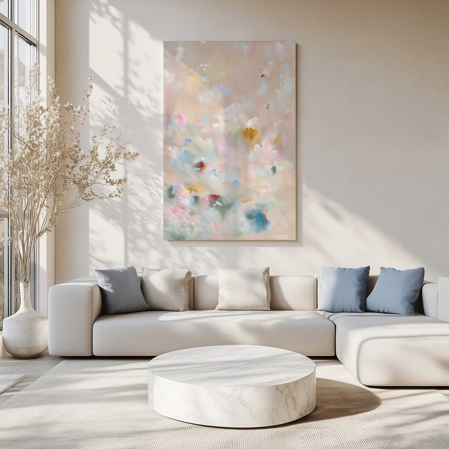 Picture of art in a room