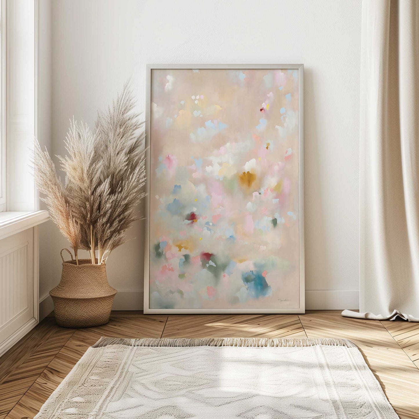 Picture of art in a room