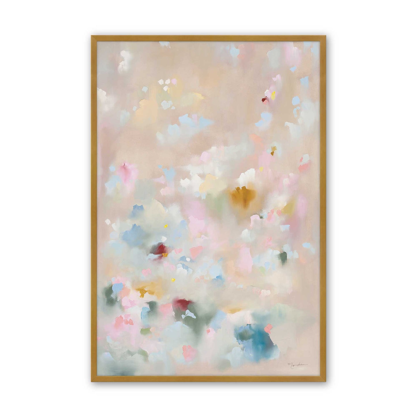 [Color:Polished Gold], Picture of art in a Polished Gold frame