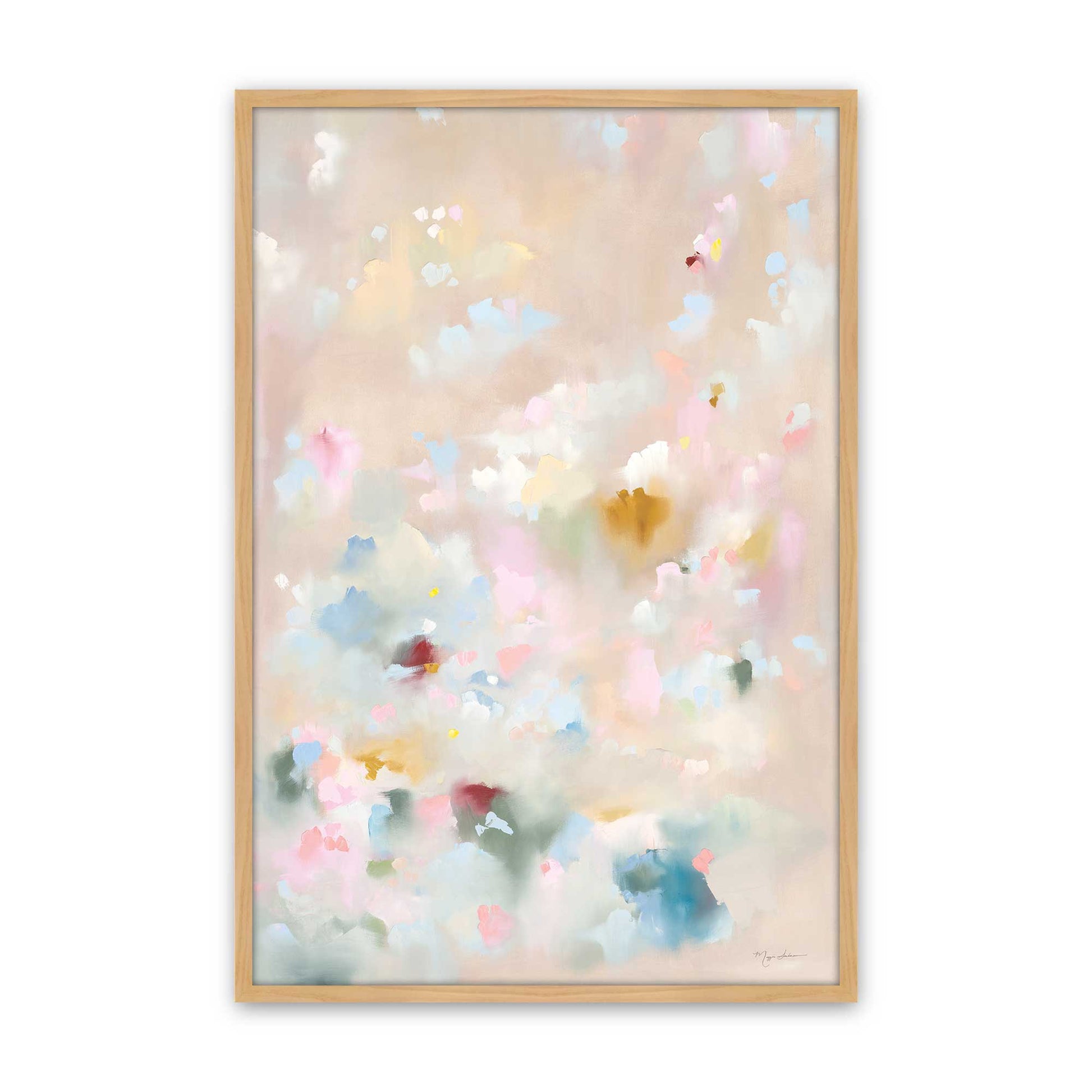[Color:American Maple], Picture of art in a American Maple frame