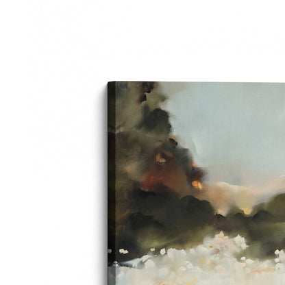 [Color:Stretched Canvas], Picture of the corner of the art