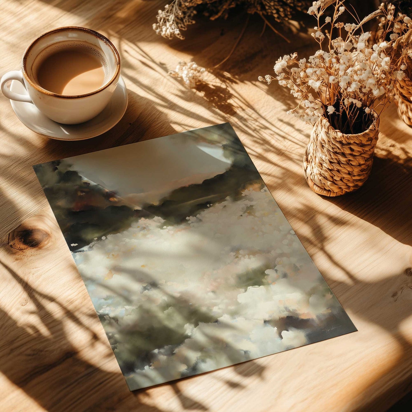 [Color:Rolled Print], Picture of close up of art