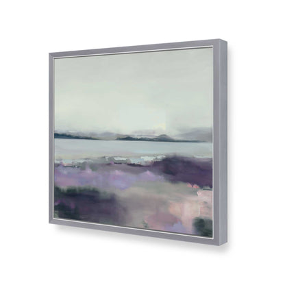 [Color:Polished Chrome], Picture of art in a Polished Chrome frame of the corner
