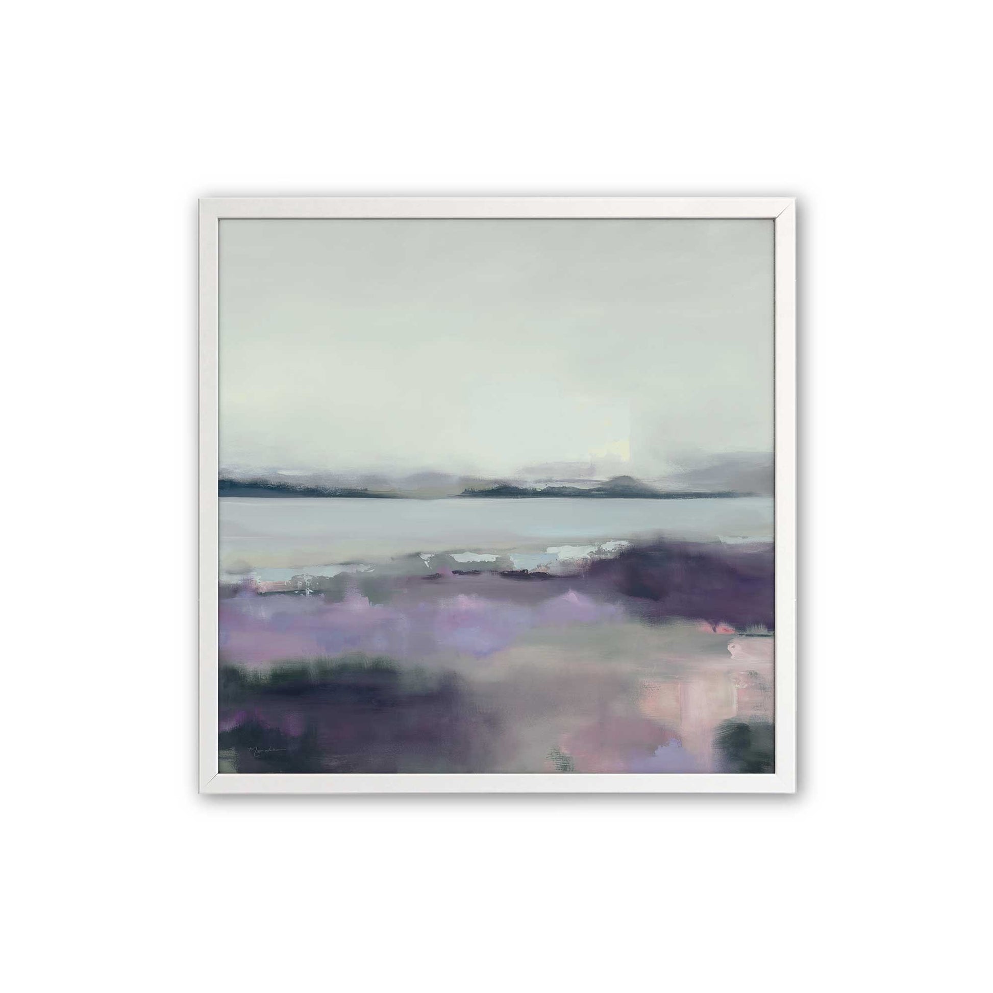 [Color:Opaque White], Picture of art in a Opaque White frame
