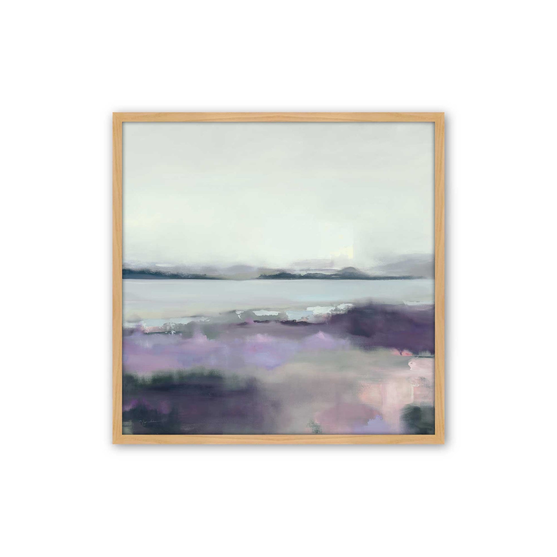 [Color:American Maple], Picture of art in a American Maple frame