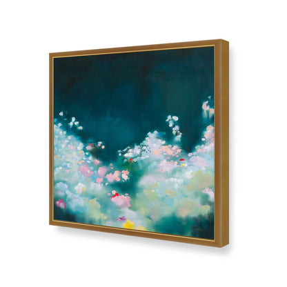 [Color:Polished Gold], Picture of art in a Polished Gold frame of the corner