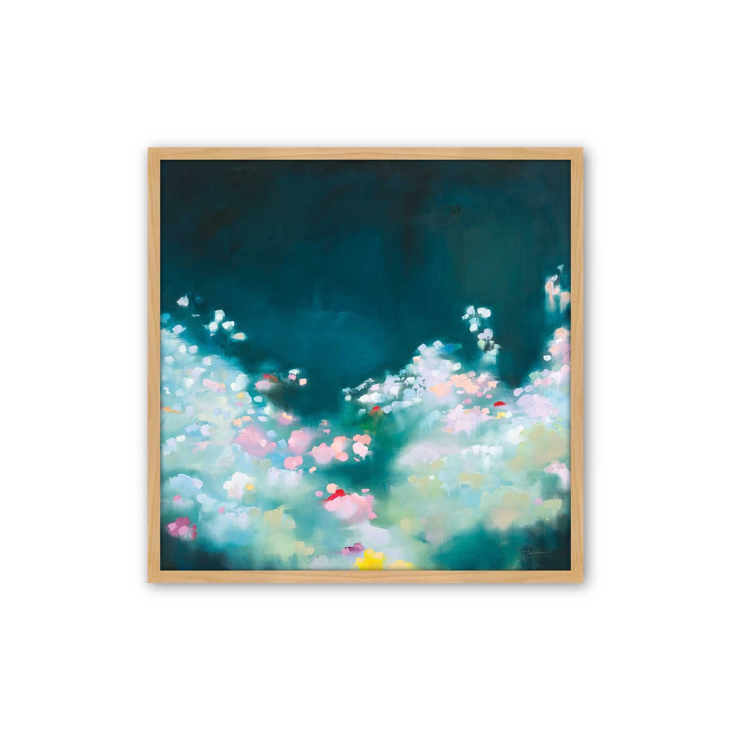 [Color:American Maple], Picture of art in a American Maple frame