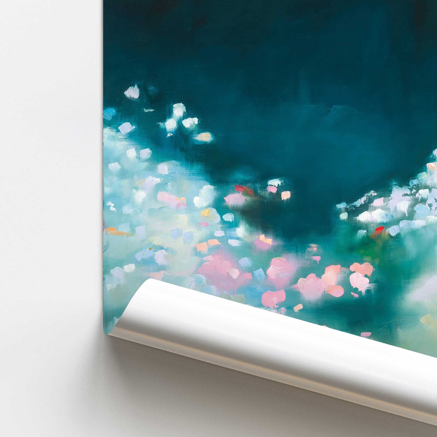 [Color:Rolled Print], Picture of close up of art