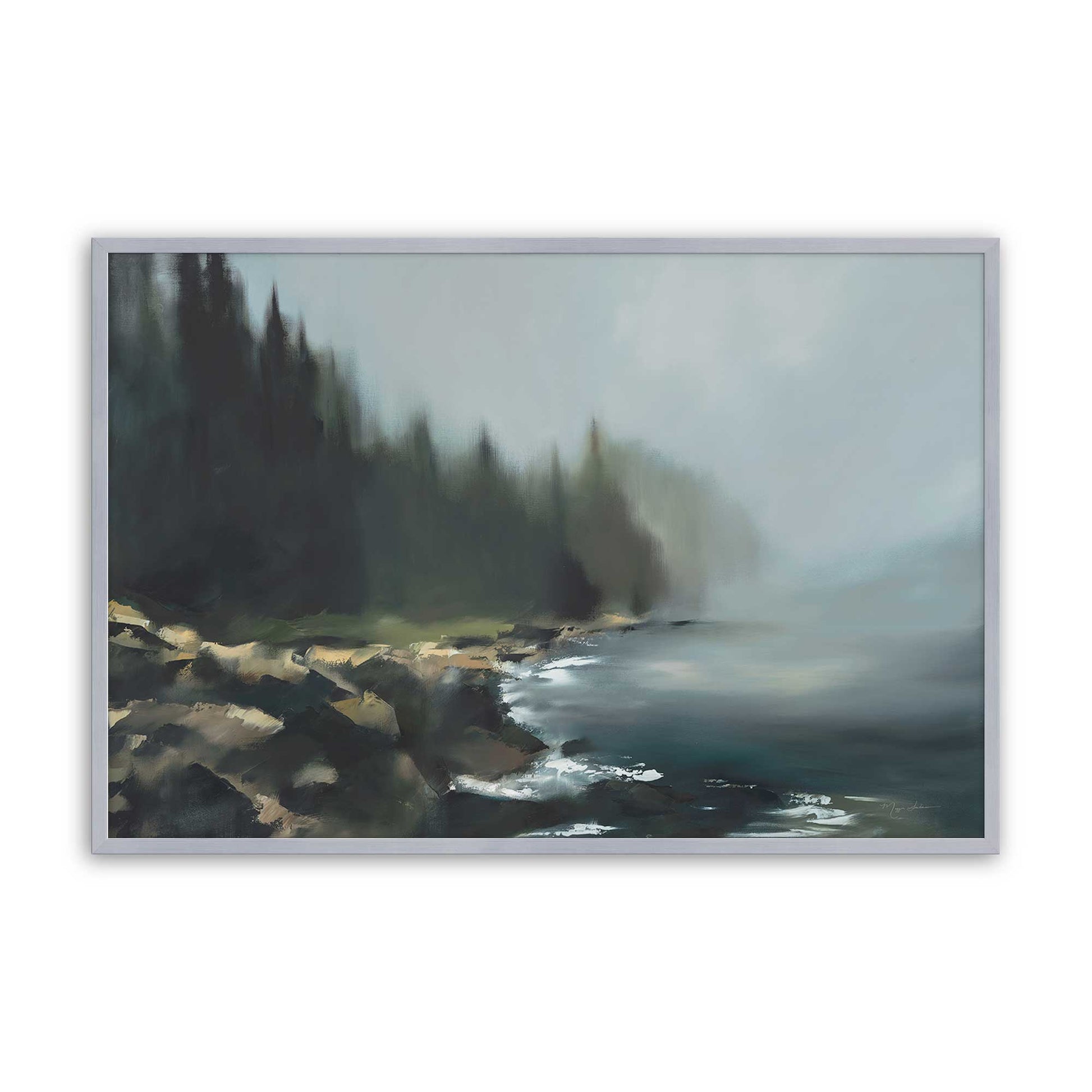 [Color:Polished Chrome], Picture of art in a Polished Chrome frame