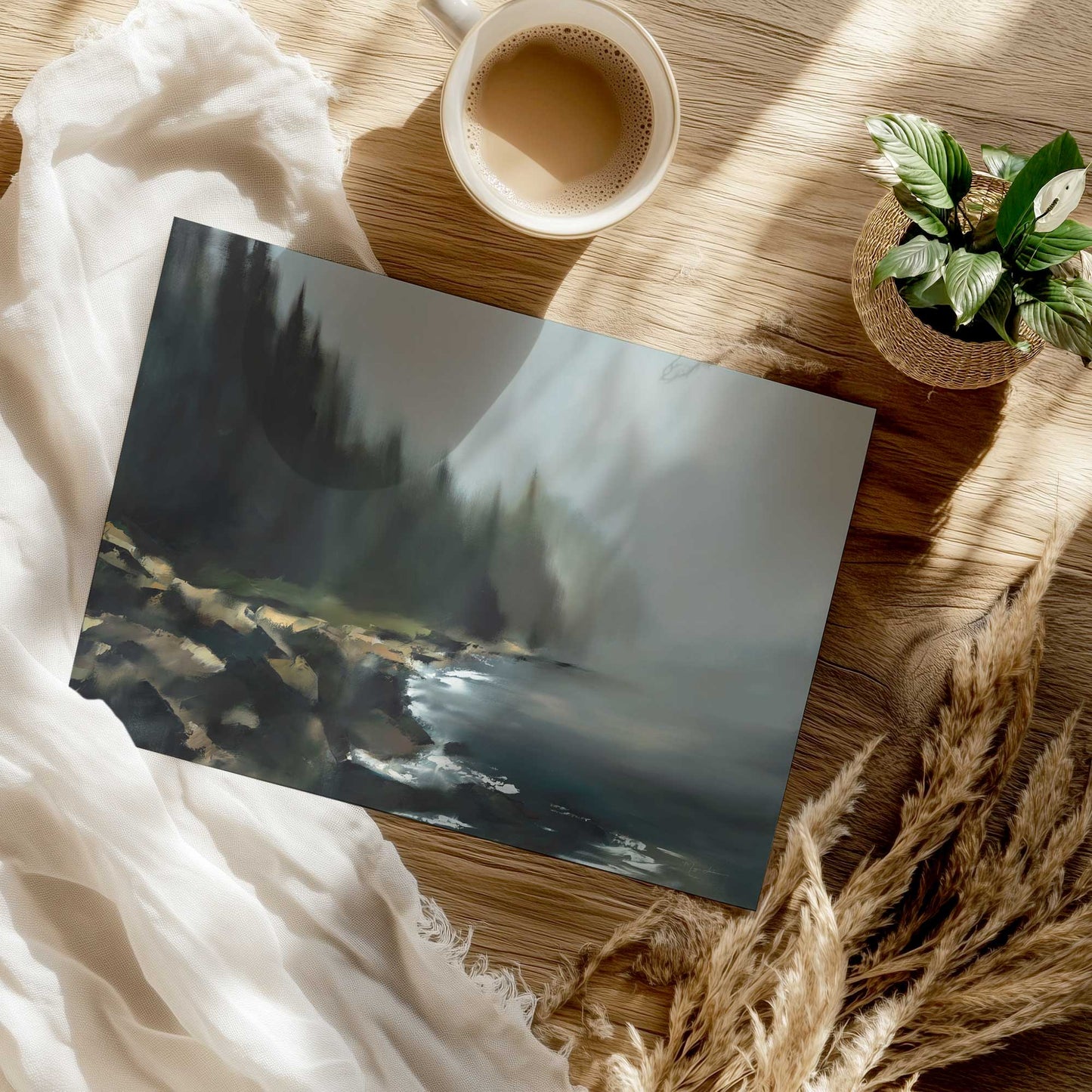 [Color:Rolled Print], Picture of close up of art