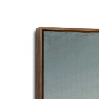 [Color:Walnut], Picture of art in a Walnut frame at an angle