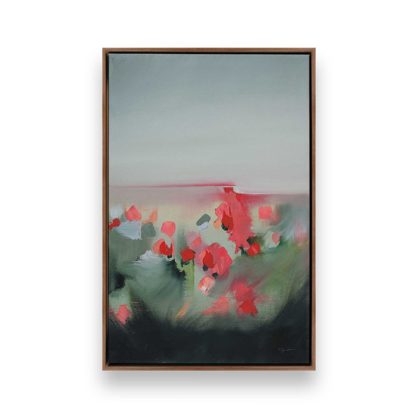 [Color:Walnut], Picture of art in a Walnut frame