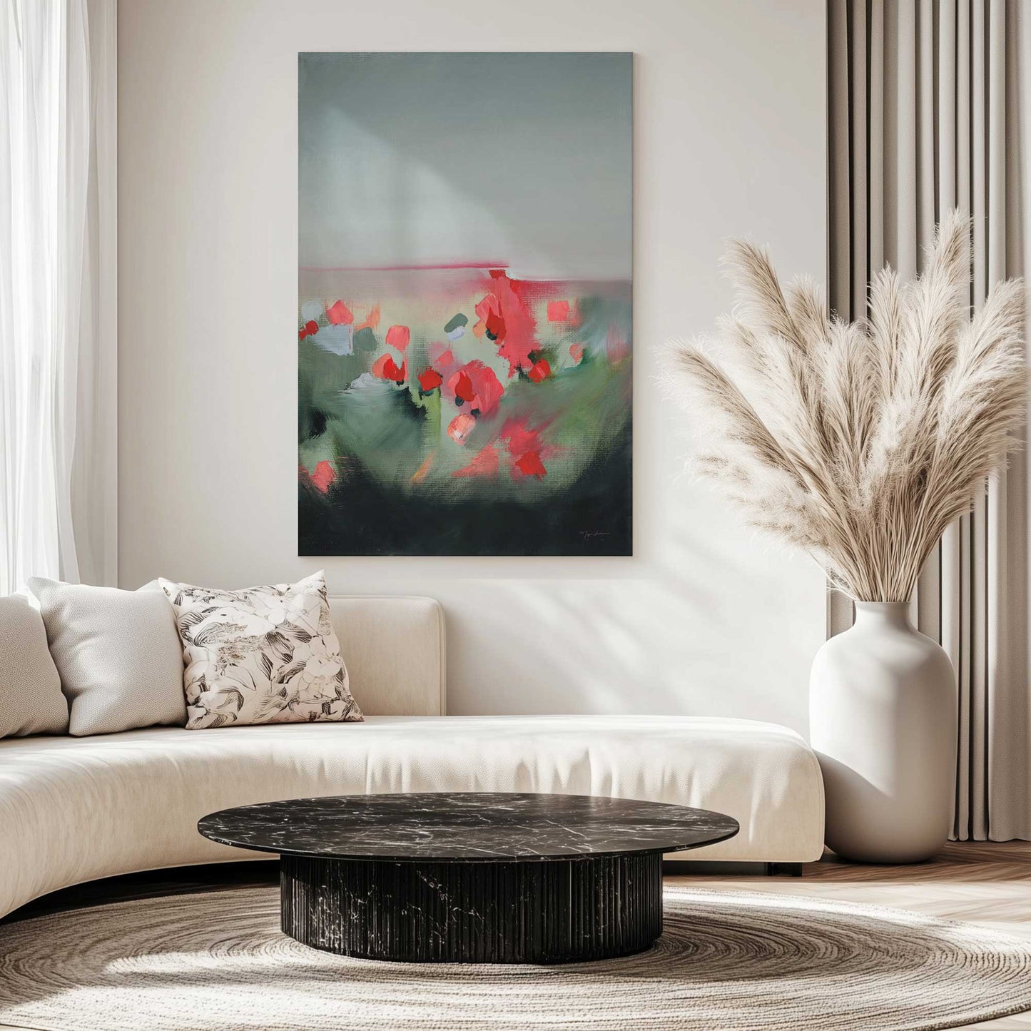 Picture of art in a room