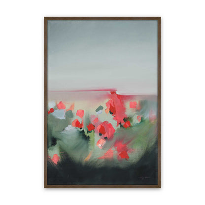 [Color:Walnut], Picture of art in a Walnut frame