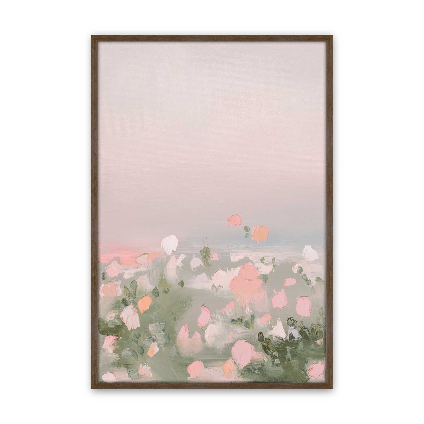 [Color:Walnut], Picture of art in a Walnut frame