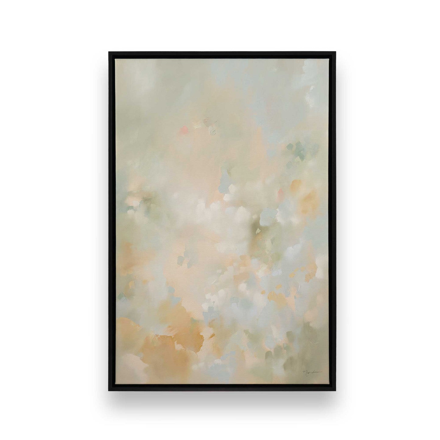 [Color:Satin Black], Picture of art in a Satin Black frame