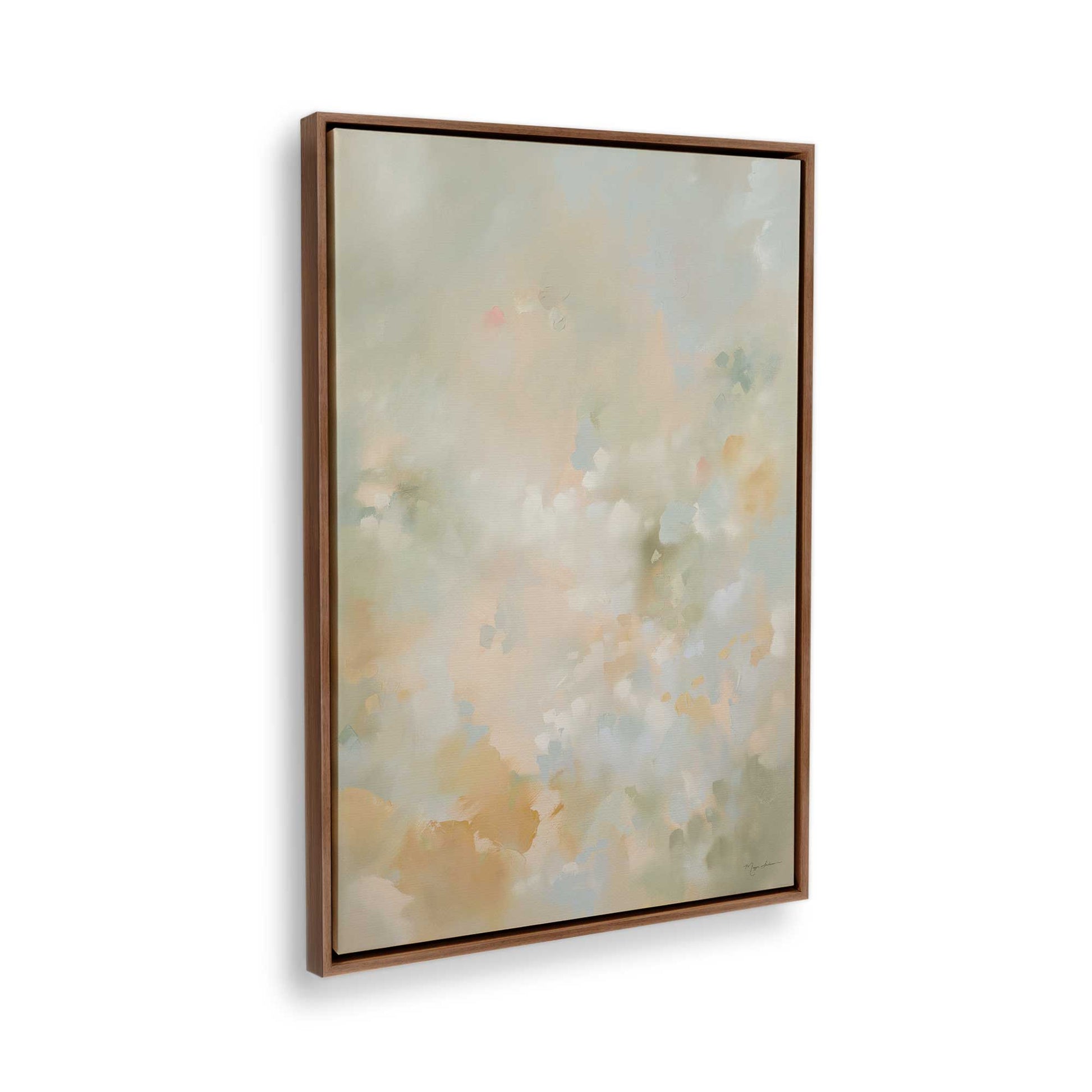 [Color:Walnut], Picture of the corner of the art